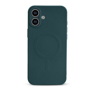 iPhone 16 - Groen - Camera Siliconen MagSafe Back Cover