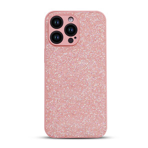 iPhone 14 Pro - Diamant Glitter - Roze