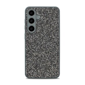 Samsung Galaxy S25 - Zilver - Diamant Glitter Back Cover