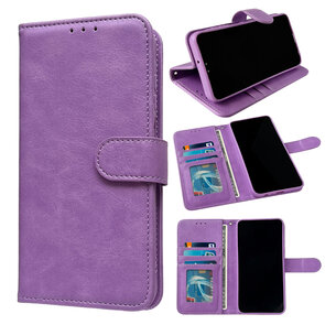iPhone 16 Pro - Book Case - Paars