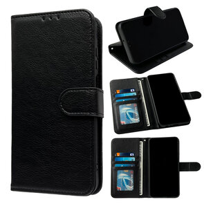 iPhone 16 Pro - Book Case - Zwart