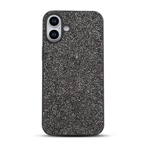 iPhone 16 Plus - Diamant Glitter - Zilver