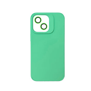 iPhone 11 - Liquid Cam Back Cover - Licht Groen