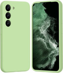 Samsung S24 Plus - Liquid Back Cover - Licht Groen
