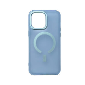 iPhone 15 Plus Blauw - Extra Stevig TPU Back Cover - Geschikt voor Magsafe