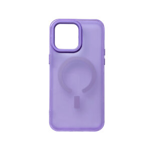 iPhone 15 Plus Paars - Extra Stevig TPU Back Cover - Geschikt voor Magsafe