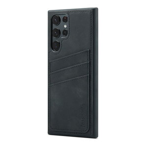 Samsung S23 Ultra - Back Cover met Kaarthouder - Charcoal Gray