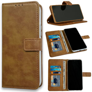 iPhone 15 Plus - Book Case - Bruin