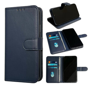 iPhone 11 - Book Case - Blauw