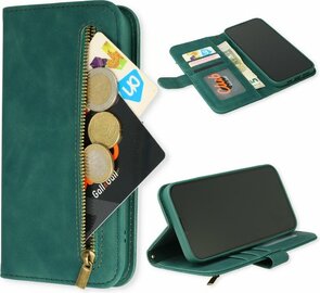 iPhone 14 Pro Emerald Green - HQ Rits Book Case
