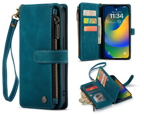 iPhone 14 Pro Emerald Green - Book Case met Rits