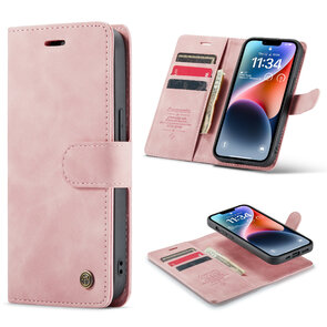 iPhone 7 Plus &amp; 8 Plus Pale Pink - 2 in 1 Book Case