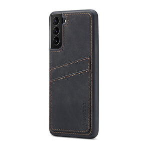 Samsung S24 Plus - Back Cover met Kaarthouder - Charcoal Gray