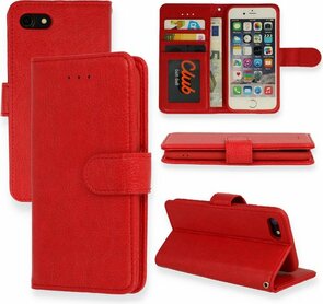 iPhone SE 2022 Rood - HQ Book Case