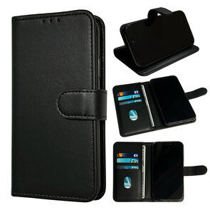 Motorola G24 (Power) &amp; E14 - Book Case - Zwart