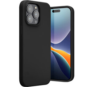 iPhone 14 Pro - Liquid Back Cover - Zwart