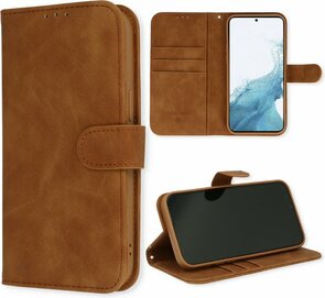 Samsung S23 Plus Sienna Brown - HQ Book Case