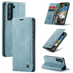 Samsung S21 FE Aqua Blue - Book Case