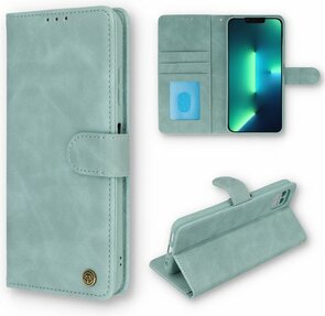 iPhone SE 2022 Aqua Blue - HQ Book Case