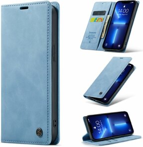 iPhone 12 Pro Max Sky Blue - Book Case