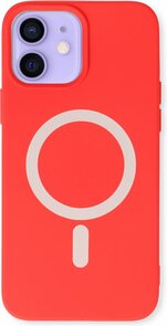 iPhone 12 &amp; 12 Pro - Magnetische Back Cover - Rood