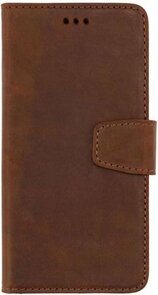iPhone 11 Pro Max Bruin - Lederen Book Case