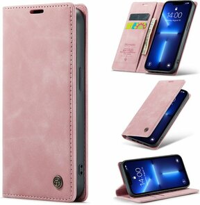 iPhone 12 Pro Max Pale Pink - Book Case