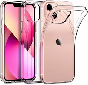 iPhone 15 Plus - Siliconen Back Cover - Transparant