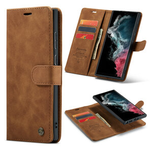 Samsung S20 Ultra Sienna Brown - 2 in 1 Book Case