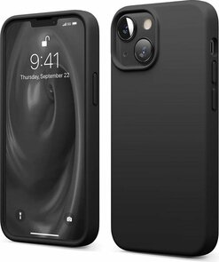 iPhone 13 - Siliconen Back Cover - Zwart