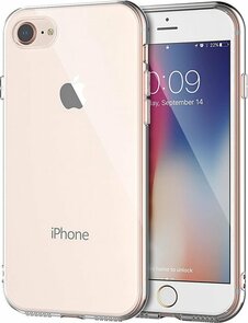 iPhone 7 &amp; 8 - Siliconen Back Cover - Transparant