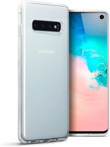 Samsung S10 - Siliconen Back Cover - Transparant