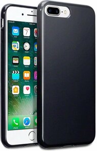 iPhone 7 Plus &amp; 8 Plus - TPU Back Cover - Zwart
