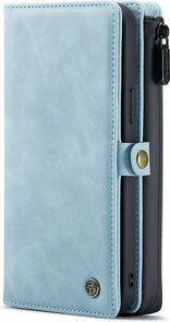 iPhone 13 Pro Max Aqua Blue - 2 in 1 Extra Vakken Book Case