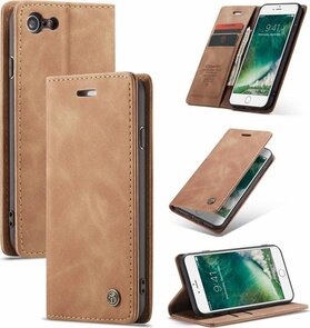 iPhone 7 &amp; 8 Sienna Brown - Book Case