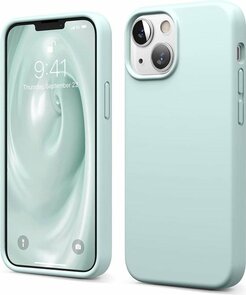 iPhone 13 - Siliconen Back Cover - Turquoise