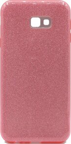 Samsung J4 Plus - Glitter Back Cover - Roze
