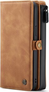 iPhone 13 Pro Sienna Brown - 2 in 1 Extra Vakken Book Case
