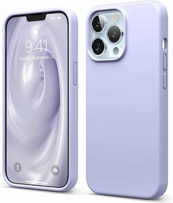iPhone 13 Pro - Siliconen Back Cover - Paars