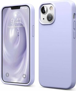 iPhone 13 Mini - Siliconen Back Cover - Paars