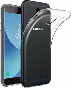 Samsung J7 2017 - Siliconen Back Cover - Transparant