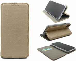iPhone X &amp; XS - HQ Slim Book Case - Goud