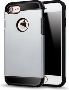 iPhone 7 &amp; 8 - Hybrid Amor Case - Grijs