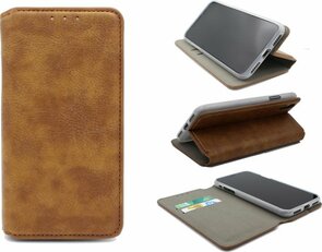 iPhone 12 Mini Bruin - HQ Slim Book Case