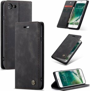 iPhone 7 &amp; 8 Charcoal Gray - Book Case