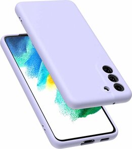 Samsung S21 FE - Siliconen Back Cover - Paars