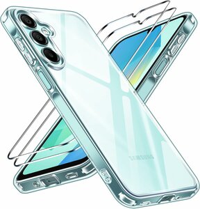 Samsung A16 - Anti Shock - Transparant &amp; 2x Glas