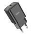 Hoco N27 Stekker &amp; 1 meter Type C Kabel - 20W - Zwart_